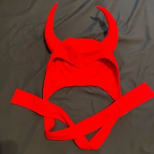Vintage Devil Costume Hood